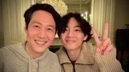 Lee Jung-jae and BTS&rsquo; V aka Kim Taehyung Pose for a Charming Selfie, Break Internet