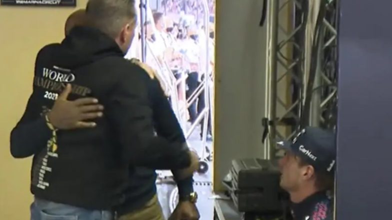 Lewis Hamilton’s Father Anthony Congratulates Max Verstappen & His Dad, Formula 1 Shares Video of ‘Class Act' on Social Media