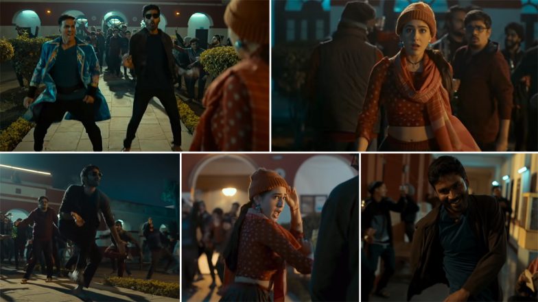 Atrangi Re Song Little Little: It’s A Delight To Watch Dhanush And Akshay Kumar Grooving Together In This Foot Tapping Number (Watch Video)