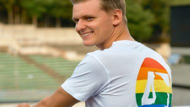 Mick Schumacher Wears Rainbow Shirt To Support LGBTQ+ Community Ahead of Saudi Arabia GP 2021 Practice Session (See Pic)