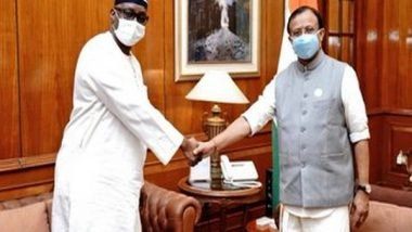 India News | MoS V Muraleedharan Receives New Ambassador of Sierra Leone to India