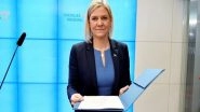 World News | In Finland, New Swedish PM Discusses Forestry, Security Policy