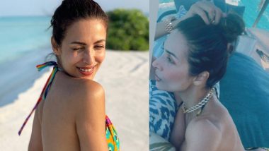 Malaika Arora Shares a Sultry Picture From Maldives Flaunting Her Curvaceous Body in a Bikini!