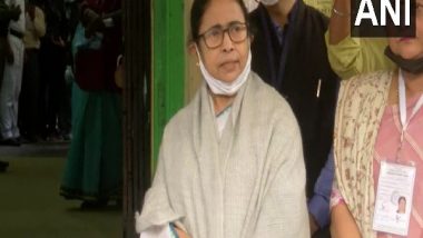 India News | 'Am Happy People Voted Peacefully', CM Mamata Banerjee After Casting Vote in Kolkata Civic Polls