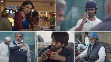 Jersey Song Mehram: Shahid Kapoor, A Former Cricketer, Is Ready To Take On The World Once Again (Watch Video)