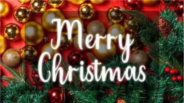 Merry Christmas 2021 in Advance Greetings: Send Love Through WhatsApp Status, Telegram Quotes, HD Images, GIFs and Wishes to Your Family and Friends