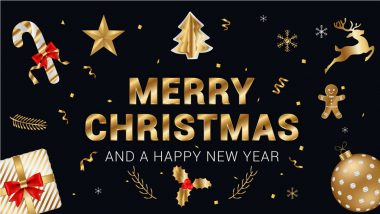 Merry Christmas 2021 Images and Happy New Year 2022 Wishes in Advance for Free Download Online: Wish Happy Holidays With Latest WhatsApp Messages and Greetings