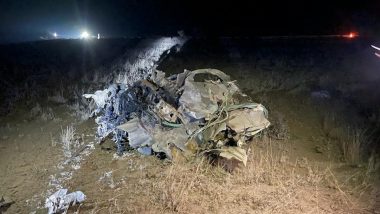 MiG-21 Crash in Rajasthan: Wing Commander Harshit Sinha Killed in Aircraft Crash in Jaisalmer, Indian Air Force Condoles Death