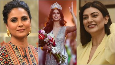 Harnaaz Sandhu Crowned Miss Universe 2021 in Israel; Becomes Third Indian, After Sushmita Sen and Lara Dutta, To Win the Title