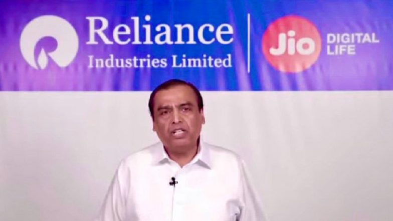 RIL AGM 2022 Live Streaming: Watch Live Telecast of Annual General Meeting by Mukesh Ambani's Reliance Industries Where Jio Phone 5G, Jio 5G Launch Expected