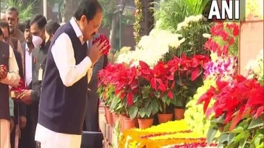 India News | Vice President, Defence Minister, Other MPs Pay Tributes to Victims of 2001 Parliament Attack