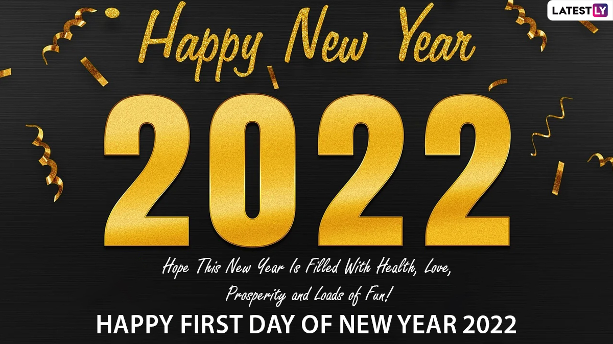 Happy New Year 2022 Greetings For First Day Of The Year: Whatsapp 