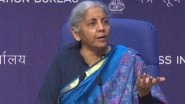 Fuel Price Cut in India: Finance Minister Nirmala Sitharaman Says &lsquo;Centre Bears Full Cost of Excise Duty Cut on Petrol, Diesel&rsquo;