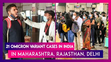 Omicron Variant In India: Tally At 21, Cases Identified In Maharashtra, Rajasthan, Delhi