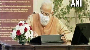 India News | Proud of Warriors Who Wrote Unparalleled Tales of Valour: PM Modi Writes in National War Memorial Visitors' Book