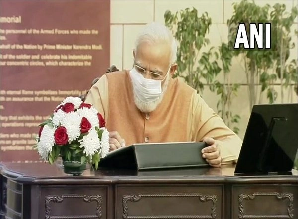 India News | Proud of Warriors Who Wrote Unparalleled Tales of Valour: PM Modi Writes in National War Memorial Visitors' Book