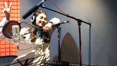 Radhe Shyam: Pooja Hegde Looks Excited As She Wraps Up the Dubbing of Her Upcoming Film!