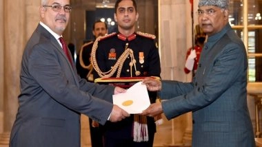 India News | Envoys of Four Nations Present Credentials to President Ram Nath Kovind