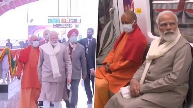 Kanpur Metro Inauguration: 'Working on Sabka Saath, Sabka Vikas Mantra', Tweets PM Narendra Modi