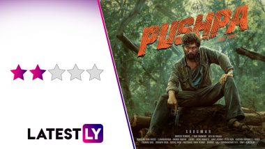 Pushpa The Rise Movie Review: Allu Arjun’s Smashing Form Is Stuck in an Ordinary Gangster Drama; Fahadh Faasil Fans, Expect Disappointment! (LatestLY Exclusive)