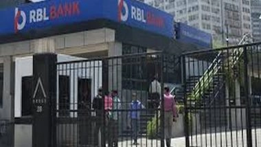 Business News | RBL Bank Slumps 20 Pc on Leadership Changes