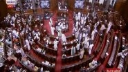 India News | Winter Session of Parliament: Rajya Sabha Adjourned Till Monday