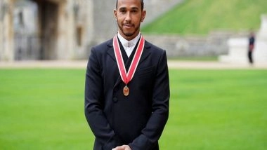 Sports News | Seven-time F1 Champion Lewis Hamilton Receives Knighthood
