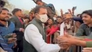 Rahul Gandhi Arrives in Amethi for 2nd Time After 2019 Loss, Says &lsquo;This Is My Home&rsquo;