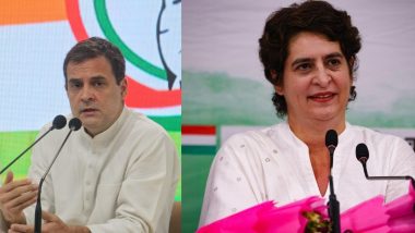 Rahul Gandhi, Priyanka Gandhi Vadra To Participate in Padyatra in Amethi on December 18