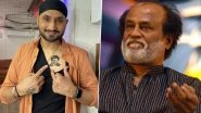 Rajinikanth Birthday: Harbhajan Singh Gets Thalaiva's Tattoo on His Chest as a Tribute to South Superstar