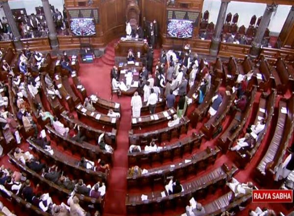India News | Rajya Sabha Adjourned Till Noon Amid Opposition Demanding Revocation of Suspension of 12 MPs