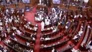 India News | Rajya Sabha Adjourned for Day Amid Opposition Uproar on Revocation of Suspension of 12 MPs