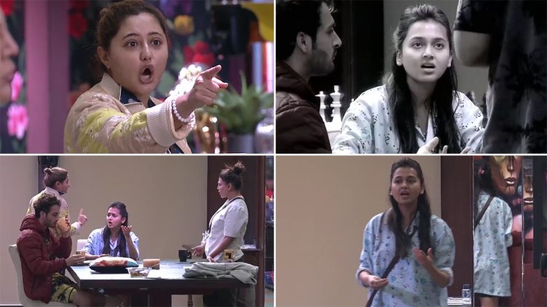 Bigg Boss 15: Tejasswi Prakash and Rashami Desai Lock Horns and the Reason Is Umar Riaz (Watch Video)