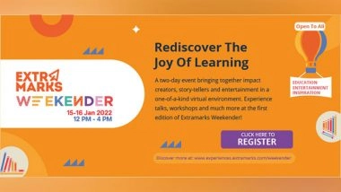 Business News | Extramarks Brings Alive the Joy of Learning - Presents Its First-Ever Learning Fest Extramarks Weekender in January 2022
