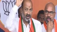 India News | Only BJP Has Guts to Face TRS, Says Bandi Sanjay