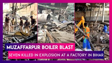 Muzaffarpur Boiler Blast: Seven Killed In Explosion At A Factory In Bihar