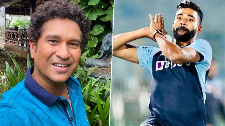 Mohammed Siraj Thanks Sachin Tendulkar for Latter’s Words of Motivation Ahead of India’s First Test vs South Africa (Check Post)