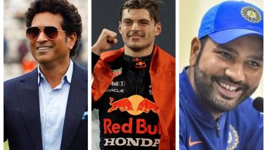Sachin Tendulkar & Rohit Sharma React After Max Verstappen Outraces Lewis Hamilton At Abu Dhabi GP to Walk Away with F1 Championship 2021 Title