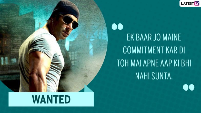 Salman Khan Birthday Special: 11 Popular Movie Quotes of the Superstar As He Turns 56!