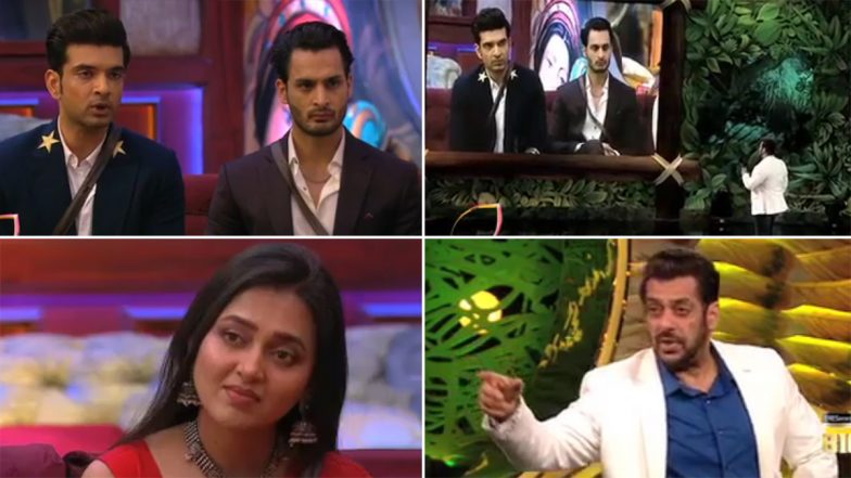 Bigg Boss 15: Salman Khan Schools Karan Kundrra for His Violent Behaviour Towards Pratik Sehajpal (Watch Video)