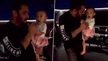 Salman Khan And His Niece Ayat Dancing To Tamma Tamma Song Is Too Cute To Be Missed (Watch Video)