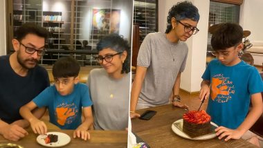 Aamir Khan, Kiran Rao Come Together To Celebrate Son Azad’s Birthday; Shobhaa De Shares Pics And Video Of The Intimate Party On Instagram