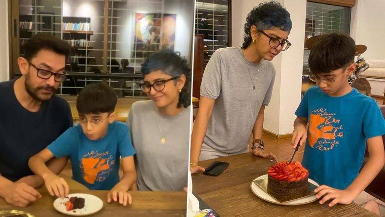 Aamir Khan, Kiran Rao Come Together To Celebrate Son Azad’s Birthday; Shobhaa De Shares Pics And Video Of The Intimate Party On Instagram