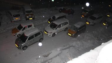 Sikkim: Hundreds of Tourists Stuck Near Changu Lake Amid Heavy Snowfall, Rescue Operations On