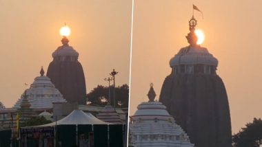 Last Sunset of 2021 in Odisha: Sun Going Down For the Last Time This Year in Puri (Watch Video)