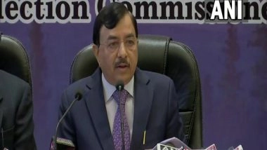 India News | We Will Visit UP Next Week, Take Appropriate Decision on Assembly Polls, Says CEC Sushil Chandra
