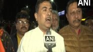 India News | Suvedu Adhikari Slams CM Mamata Banerjee for Appointing Firhad Hakim as Kolkata Mayor