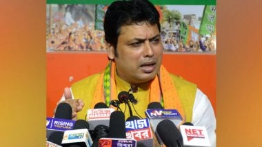 India News | West Bengal Govt is Run by a Company, Not People, Says Tripura Chief Minister