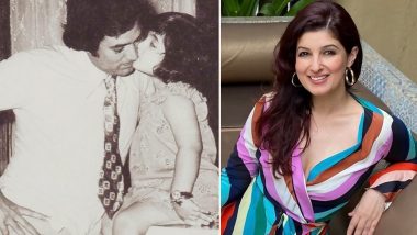 Rajesh Khanna Birth Anniversary: Twinkle Khanna Shares a Throwback Picture With His Father, Says ‘A Little Star Looking Up at the Biggest One in the Galaxy’