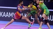 Sports News |  Pro Kabaddi League: UP Yoddha Beat Patna Pirates with Last Raid of Match